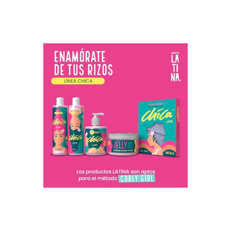 LATINA Shampoo - CHICA Shampoo Sin Sulfatos y Parabenos Belleza