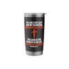 Psalms 27:1 Bible Verses Scripture Stainless Steel Insulated Tumbler