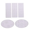TOVINANNA 3pcs Nail Stamping Plates Template for DIY Nail Art