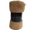 Decotex Warm & Cozy Super Soft Plush Solid Fleece Throw