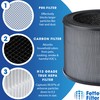 Fette Filter - 2 Premium True Hepa H13 Replacement Filter