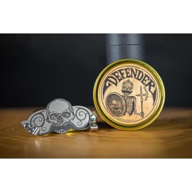 Defender Mustache Balm and Defender Mustache Guard Set | 2oz Mustache Balm & Mustache Drinking Protector