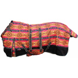 CHALLENGER 76" 1200D Turnout Lightweight Bellyband Rain Horse Winter Blanket Sheet 397B