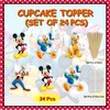 Seyal® Micky Mouse Cupcake Topper