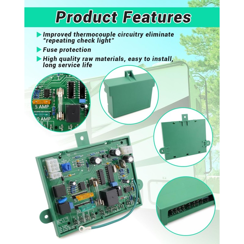 P711 Main Power Control Circuit Board Fit for Dometic Micro