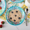 ZAROCRUS Coastal Dinnerware Sets, Ocean Theme Unbreakable Kitchen Plates and