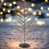 Karma, Bronze Wire Tree, Indoor Artificial Christmas Tree Tabletop Decoration,