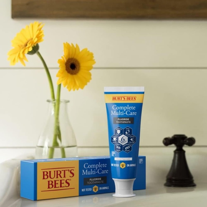 Burt's Bees Toothpaste Complete Multi Care, 4.7 oz, Pack of