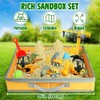 Billeeit Sand Construction Kit with Foldable 15 x 15 in