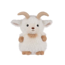 Apricot Lamb Bashful Goat Plushies Stuffed Animals for Kids, Soft Cute Plush Toys for Baby Girl and Boy, Fluffy Bashful Goat White 6 Inches