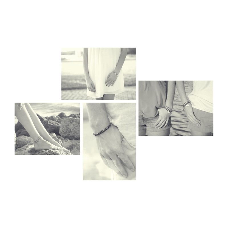 One Day At A Time Morse Code Bracelet, Beaded Wrap