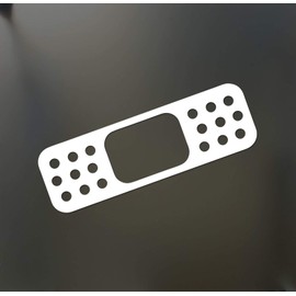 Stickers Decals Funny (Color Black) JDM Bandaid Sticker Funny Bumper Scratch Civic Decal