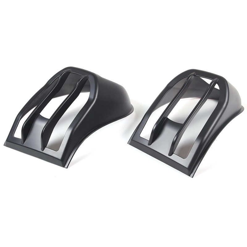 carmotion88 Black Car Tail Light Cover Rear Light Protector Trim