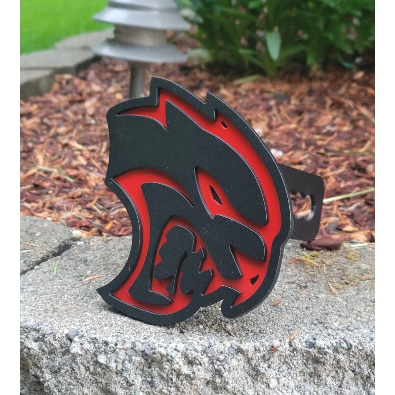 Hitches & Things Hellcat Challenger SRT Logo Hitch Cover (Black