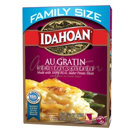 Idahoan® Au Gratin Homestyle Casserole Family Size, 7.34 oz (Pack of 10)