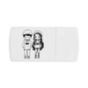 'Young Couple BF GF' Pill Box with Tablet Splitter (PI00031060)