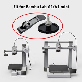 Arncysld A1/A1 Mini Extruder Gear Kit Hardened Steel Feeding Gear Replace