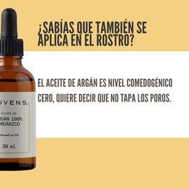 Aceite de Argán Orgánico 100% Puro – Hidratante Natural para Piel y Cabello – Rico en Vitamina E y Ácidos Grasos – Fortalece, Suaviza y Aporta Brillo – Libre de Parabenos y Crueldad Animal