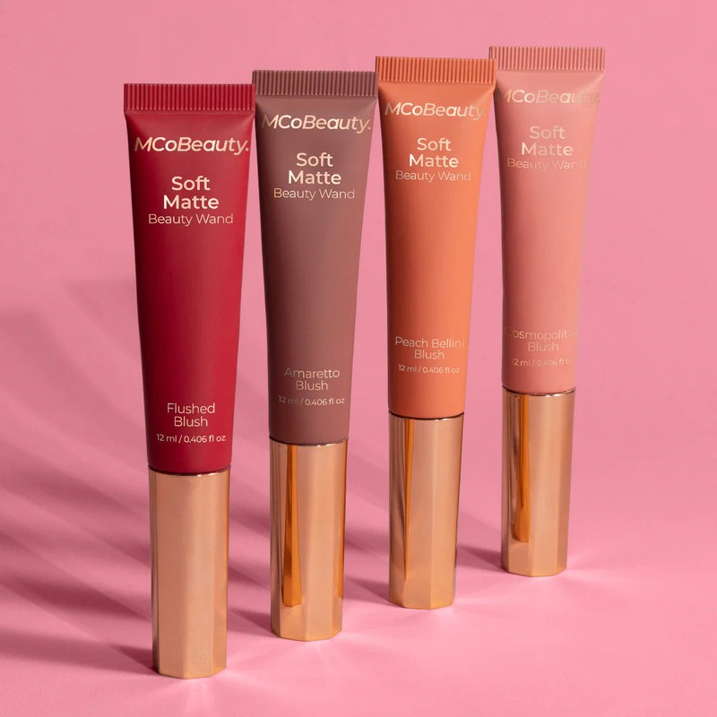 MCoBeauty Soft Matte Beauty Wand 12ml, Peach Bellini