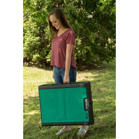 Pet Gear supertraX Ramps for Dogs and Cats, Maximum Traction Surface, Portable/Easy-Fold (No Tools Required), Built in Handle for Travel, 42-71 Inches Long, Supports 150-200lbs, Emerald