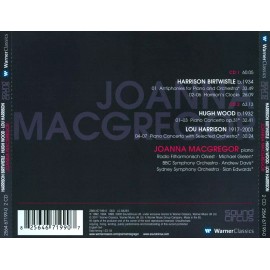 JOANNA MACGREGOR HARRISON BIRTWISTLE: ANTIPHONIES; HARRISON'S CLOCKS: HUGH WOOD,