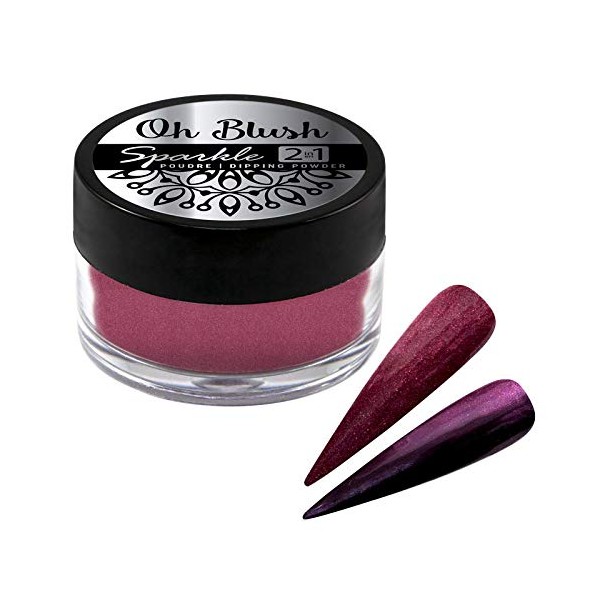 Oh Blush Sparkle 2 in 1 Powder - 1009 Red