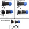 HangTon HE29 Outdoor Waterproof Electrical Circular Connector Threaded Cable Plug