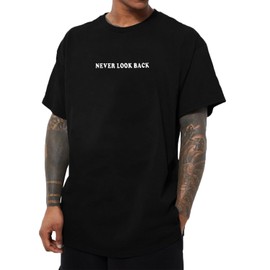 Mens Graphic Tees Vintage T-Shirts Oversized Skull Letter Print Casual Crewneck Cotton Top Cotton Short Sleeve Rapper Streetwear XL