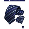 HISDERN HTC-04S Men's Necktie, Chief Set, 40 Patterns, Business, Weddings,