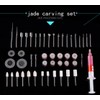 52pcs Diamond Mounted Burr Sets for Jade/Stone/Jewelry Making, Engraving, Polishing