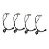 KICHOUSE 4pcs Backdrop Clips for Photography Non- Clothes Pegs for