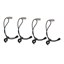 KICHOUSE 4pcs Backdrop Clips for Photography Non- Clothes Pegs for Windproof Support for Screen and Photo Studio Use