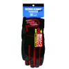 For World Synthetic Leather Gloves MP Fiber Red LL
