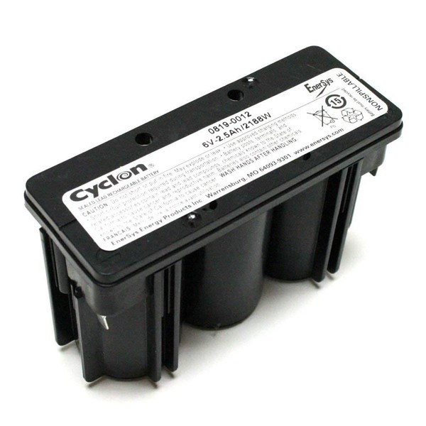 EnerSys Cyclon Genuine 0819-0012 6 V 2.5 Ah D Monobloc Sealed-Lead Acid Battery