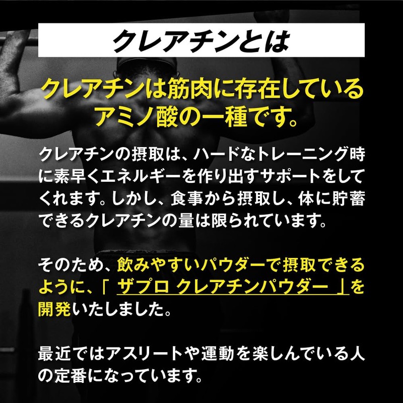 ザプロ クレアチン モノハイドレート 550g パウダー 高純度99.9% 武内製薬 THE PROTEIN 無添加
