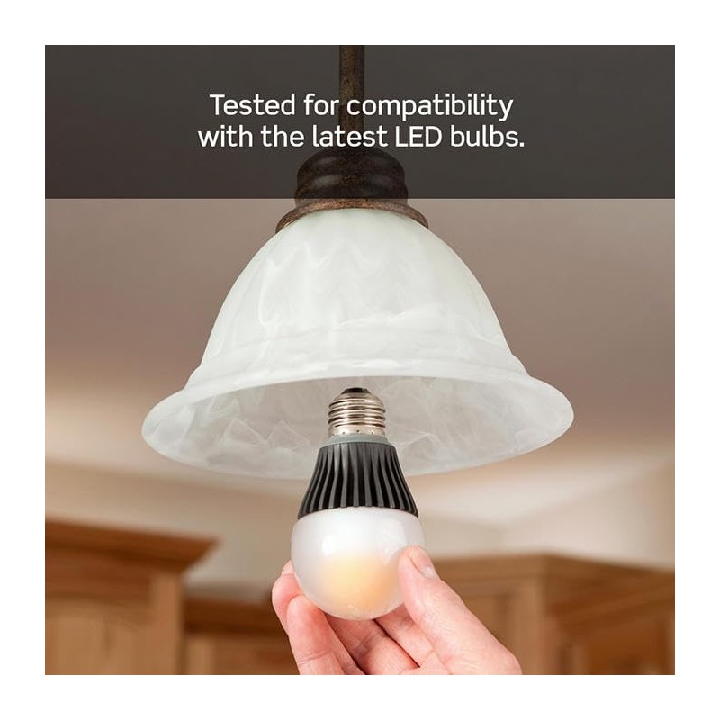 Leviton Toggle Slide Dimmer Switch for Dimmable LED, Halogen and