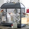 Parakeet Nesting Box, Bird Nest Breeding Box Cage Wood House
