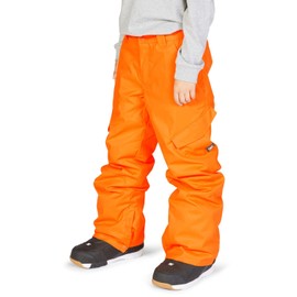 DC Banshee Kids Snowboard Pants Orange Popsicle Sz S (10)