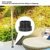 4PCS Pool Umbrella Stabilizer Adapter ABS Pool Umbrella Threaded Adapter