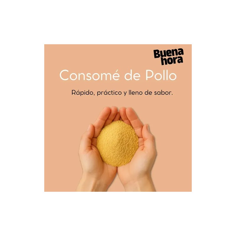 Consome de Pollo en Polvo 1 kilo Caldo sabor Pollo