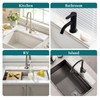 Mrcrypos Stone Faucet Mat for Kitchen Sink, 23.6" Fast Drying