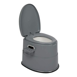Portable Toilet Camping Potty Durable Leakproof with 6-Gallon Waste Tank for RV Travel Boating Trips