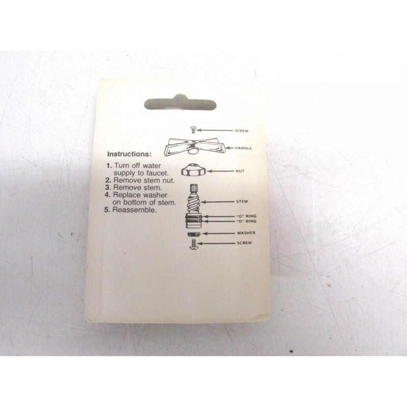 CHICAGO SPECIALTY BEVELED FAUCET WASHERS, TRADE SIZE: 1/4, O.D. 9/16",