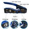 RJ45 Crimp Tool 8P RJ45 Crimping Tool Pass Through Ethernet