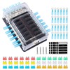 DOCAS 12 Way Fuse Holder with LED Indicator Negative Bus