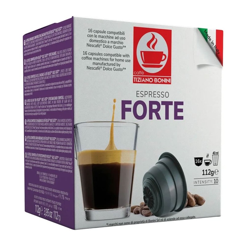 Bonini Coffee Pods, Dolce Gusto Compatible Coffee Pods/Capsules. 3 Pack