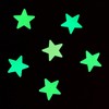 100Pcs Stars Glow in The Dark Luminous Fluorescent Plastic Wall