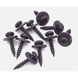 10X Bumper Wheelarch Engine Undertray Screws Clips Fits PEUGEOT 206 3008