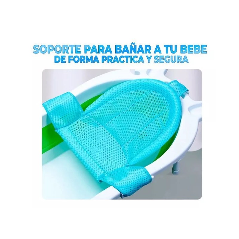 EGTMA Soporte Tina Bebe Respaldo Bañera Antideslizante