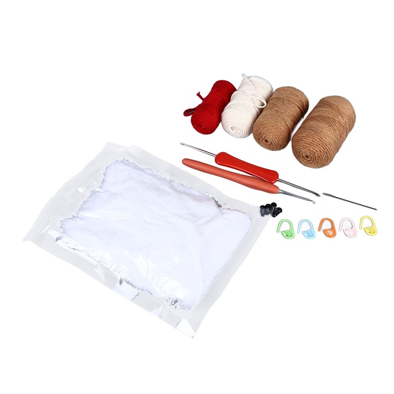 Beginner Crochet Kit DIY Innovative Fun Educational Crochet Animal Kit